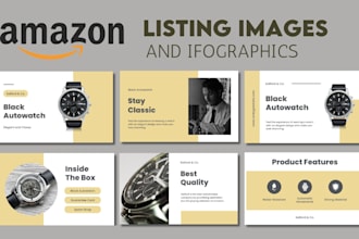 design editable canva templates and amazon listing images