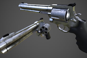 3d model and texture stylized game assets