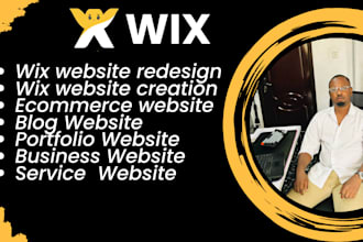 wix website design wix website redesign wix website set up wix website build wix