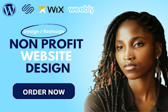 create nonprofit website charity fundraising donation ngo website on wordpress
