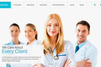 home care website dental website medical website home care website