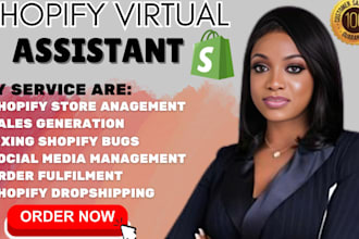 shopify virtual assistant shopify sales marketing expert, shopify store design