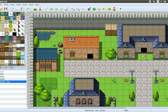 develop high quality rpg maker, pygame, godot games, and parallax maps