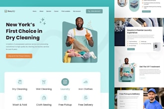 build cleaning service website residential cleaning website on wordpress