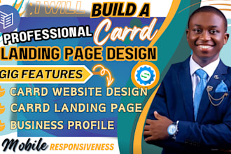 design carrd website redesign carrd website carrd co landing page systeme io SEO