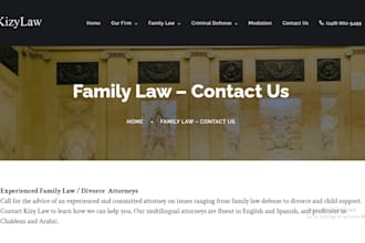 design lawyer, attorney website law firm and notary website