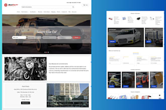 build boosted car accessories shopify store ymm car auto part dropshipping store