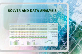 model a problem using excel solver optimization
