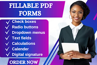 create editable dynamic fillable pdf form professionally