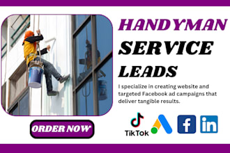 generate painting leads handyman electrician hvac plumbing flooring landing page