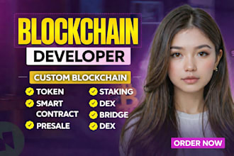 custom blockchain presale staking dex defi bridge nft rwa zksync