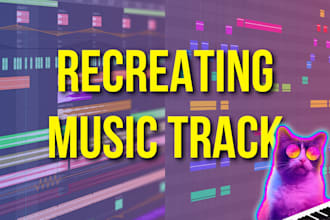 recreate electronic music or edm track