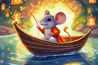 create illustrations for children book