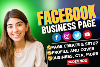 facebook business page create, set up and quickly grow
