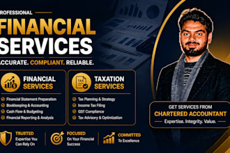 manage your accounts, finance and tax