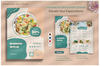 design professional flyer and brochure design