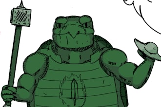 draw your dungeons and dragons character