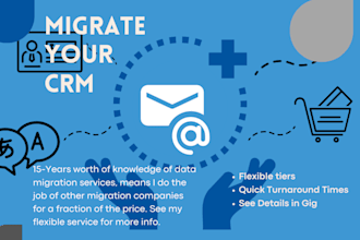 migrate your salesforce workflows and logic to zoho CRM or quickbooks