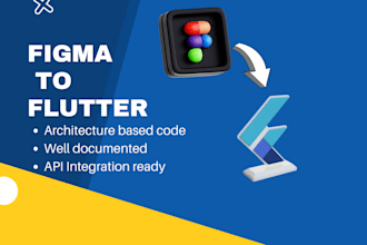 convert your figma app design to flutter code