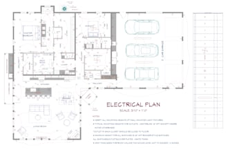 design plumbing, hvac, or electrical drawing plan for permit