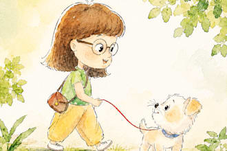 children book illustration and children book illustration