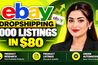 do amazon to ebay dropshipping listings