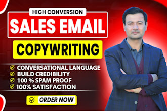 do sales email, landing page and marketing, persuasive copywriting services