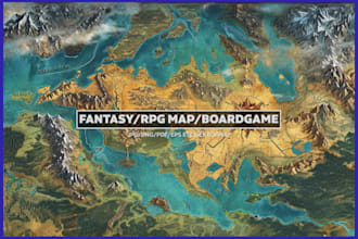 create your perfect fantasy map for games, books, rpgs, or board games
