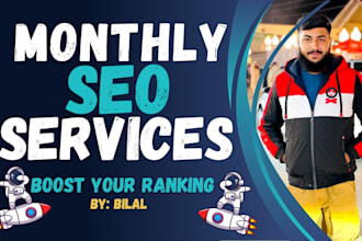 do monthly onpage SEO service and errors fixing to boost google rankings on top