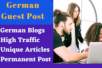 publish article on high da and DR german guest post websites SEO backlinks