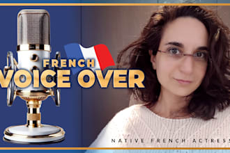 record your french voice over