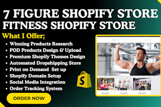 fitness shopify store workout website fitness equipment gym trainer website