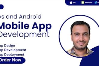develop custom app for ios and android app in flutter