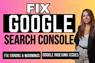 index google search console semrush technical SEO website audit with recommend
