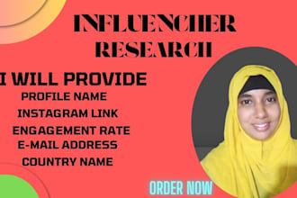 do instagram influencer research for influencer marketing