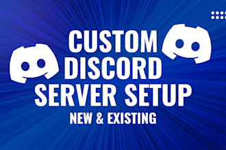 setup custom discord server within 24 hours
