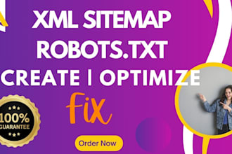 fix robots txt, 404 error, broken links, indexing issues, site performance