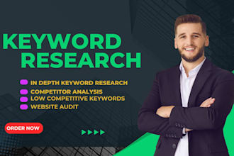 do the advanced SEO keyword research and competitor analysis for your website
