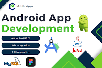 make complete android apps using android studio