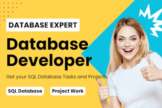 do sql queries and customize database on oracle, mysql, mongodb