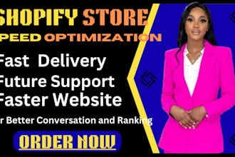 be shopify store developer, shopify expert, speed optimizer, and SEO expert