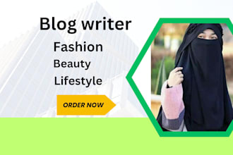 write SEO article or blog on fashion or beauty