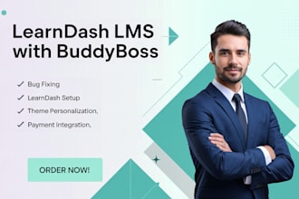 build learndash, buddyboss or wordpress membership website