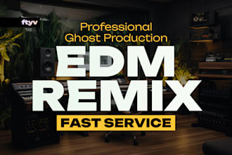 remix your song into edm dance music