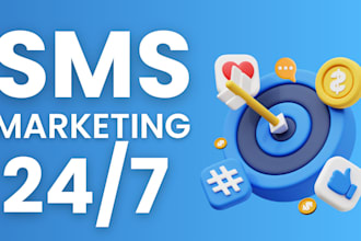 sms and email message marketing campaign