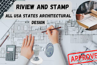 sign and stamp seal permit drawings modeling and bim permit architectural