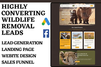 generate wildlife removal leads pest control fumigation wildlife sales funnel