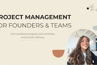 be your reliable remote project manager, coordinator