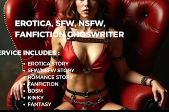 write erotic story, sfw, fanfiction, romance, nsfw movie script anime manga