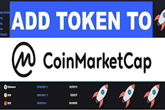 trend your token on most vistual page on coin market cap